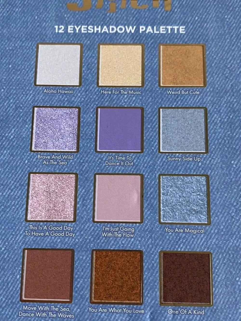 Limited Edition Disney-Inspired Eyeshadow Palette - 12 Shimmering Shades